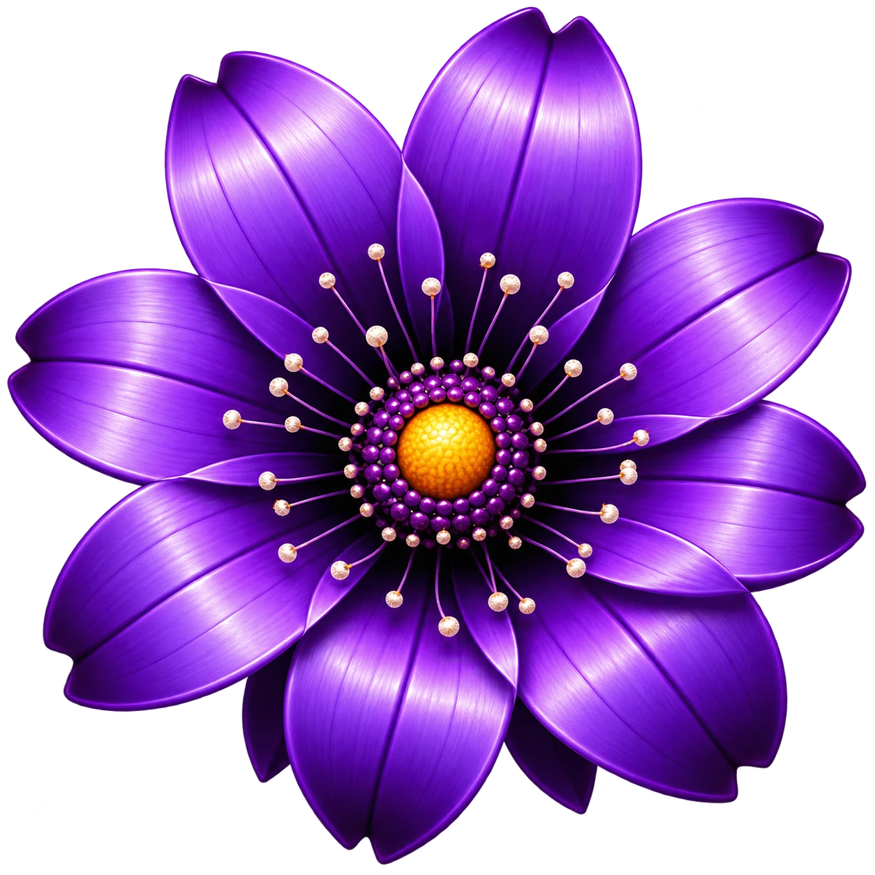 Flor roxa